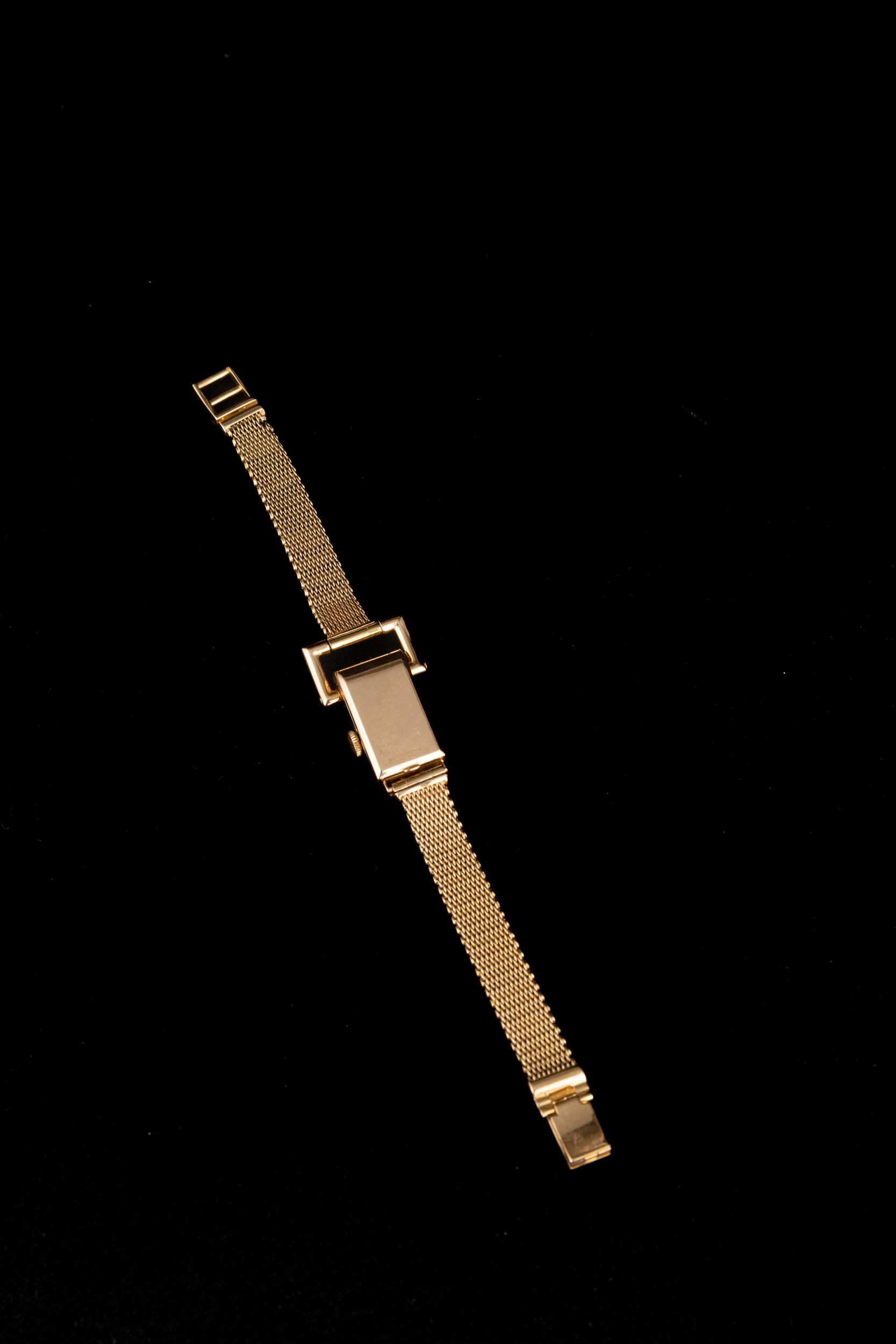 Universal Genève - Orologio da Cocktail in Oro Giallo con Diamanti e Rubini Incastonati, Ansa Sup...