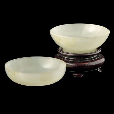 Piccola Scatola in Giada Bianca, Cina, Dinastia Qing, Epoca Qianlong, XVIII Secolo