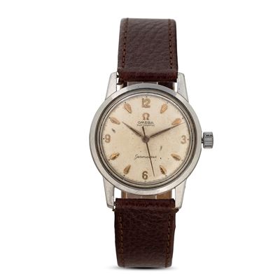 Seamaster in Acciaio Carica Manuale, Quadrante Argentè con Indici Applicati, 33 MM
