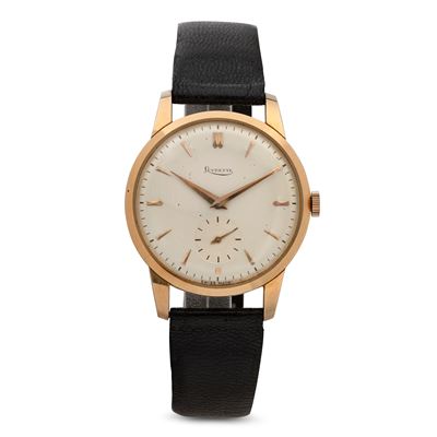Solo Tempo in Oro Giallo 18k, Carica Manuale "nos", Quadrante Argentè con Indici Applicati, 36 MM