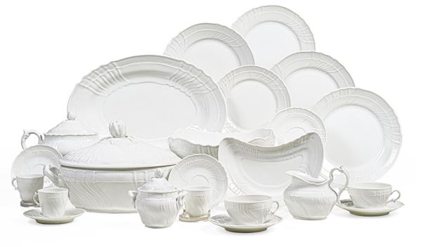 Servizio da tavola “Vecchio Ginori” Doccia, Manifattura Richard Ginori, XX secolo 