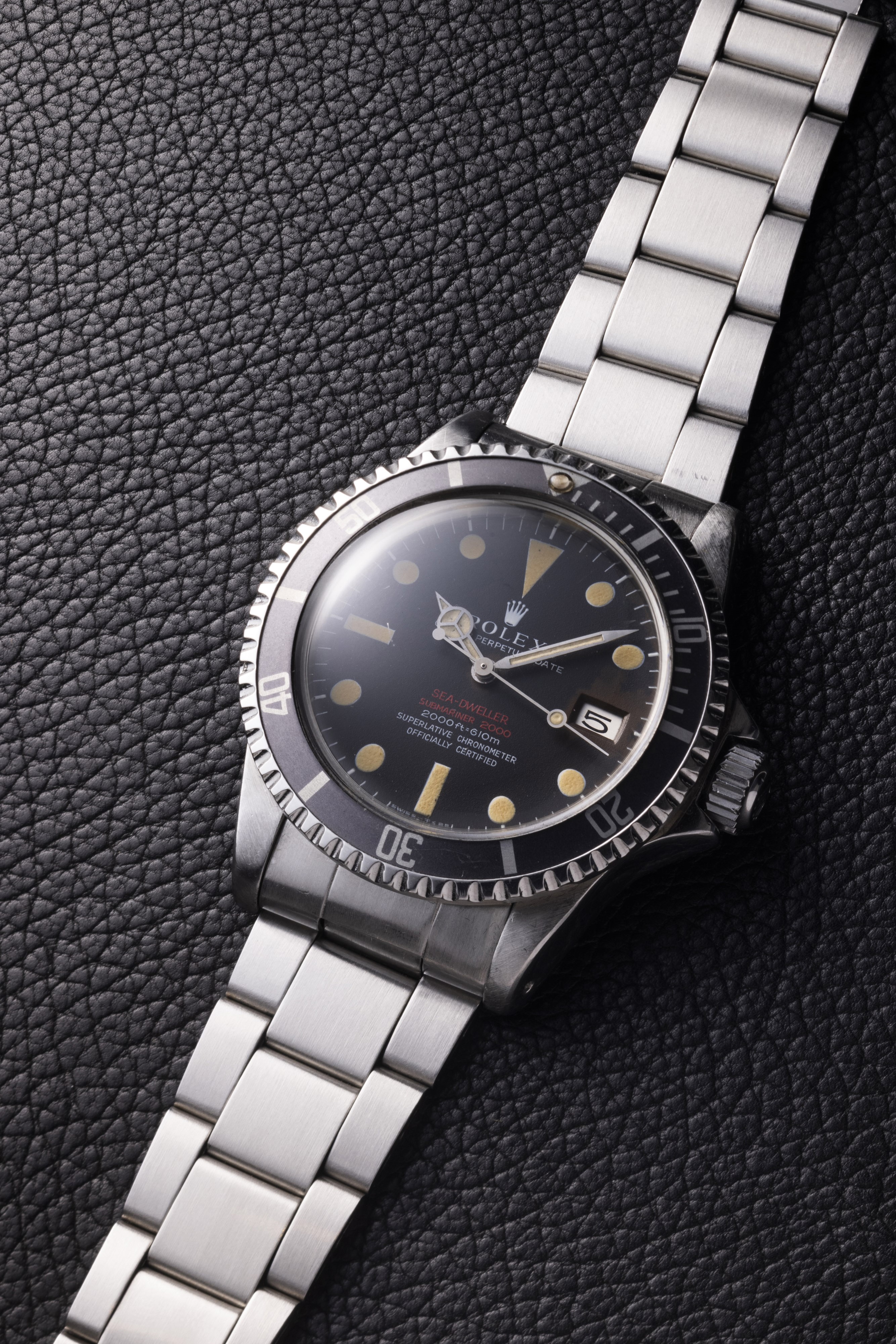 Rolex - Raro e Sportivo Sea-dweller Ref 1665 'doppia Scritta Rossa' Quadrante Mark II Leggermente...