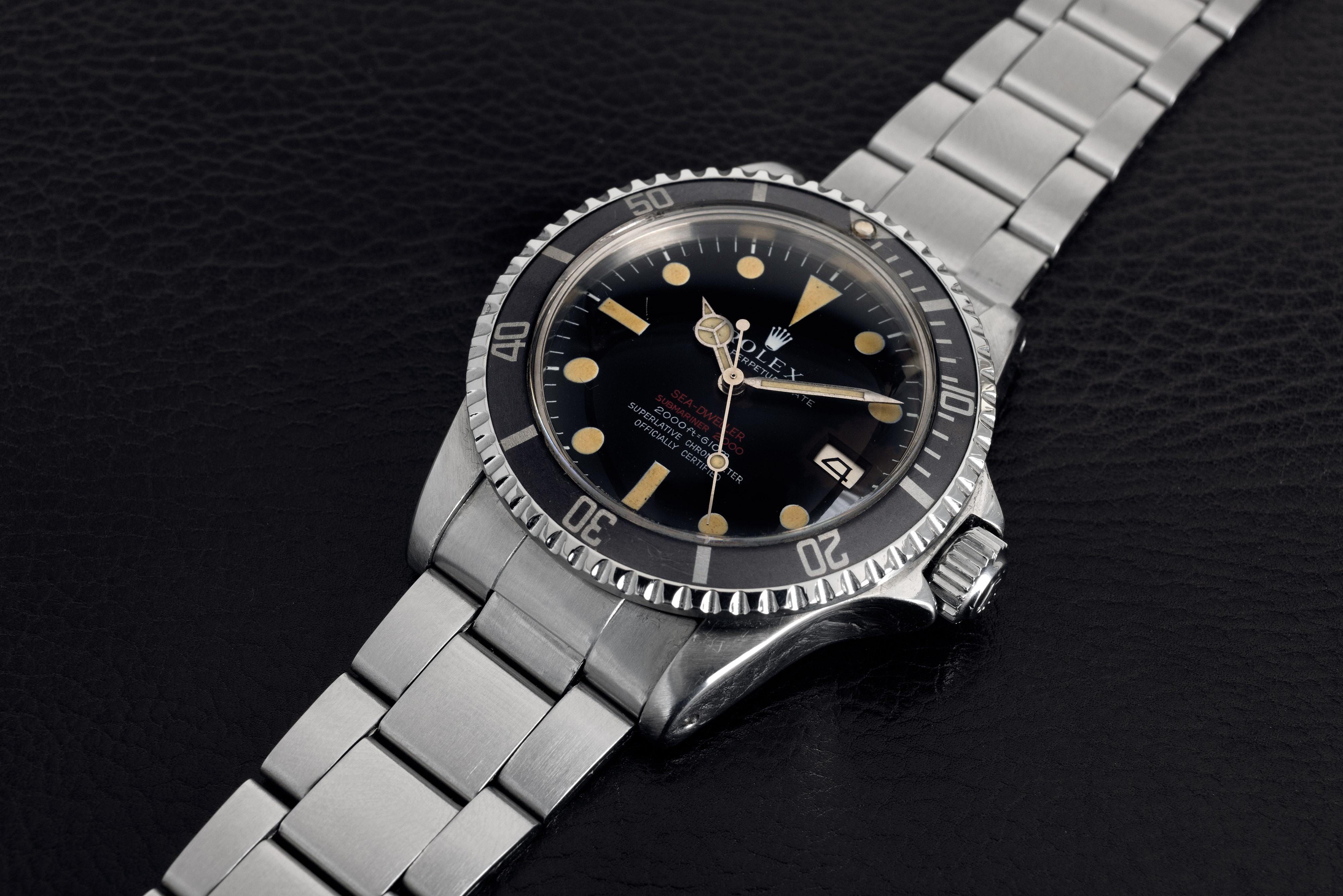 Rolex - Raro e Sportivo Sea-dweller Ref 1665 'doppia Scritta Rossa' Quadrante Mark II Leggermente...