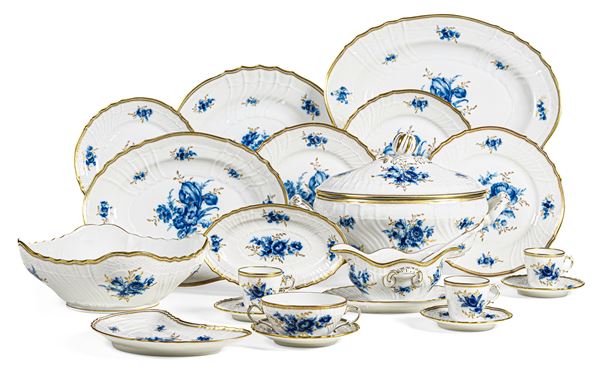 Servizio da tavola "Santa Margherita"  Doccia, Manifattura Richard-Ginori, seconda metà del XX secolo 