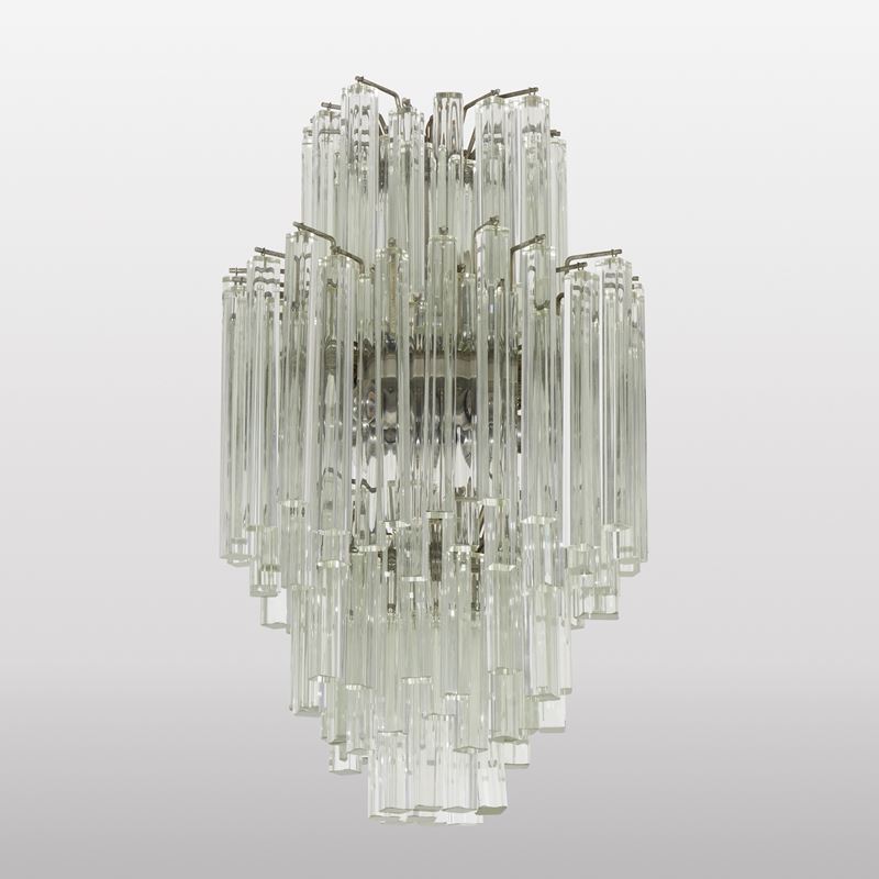 Venini : Lampada a sospensione  - Asta Arredi del XX secolo - Cambi Casa d'Aste