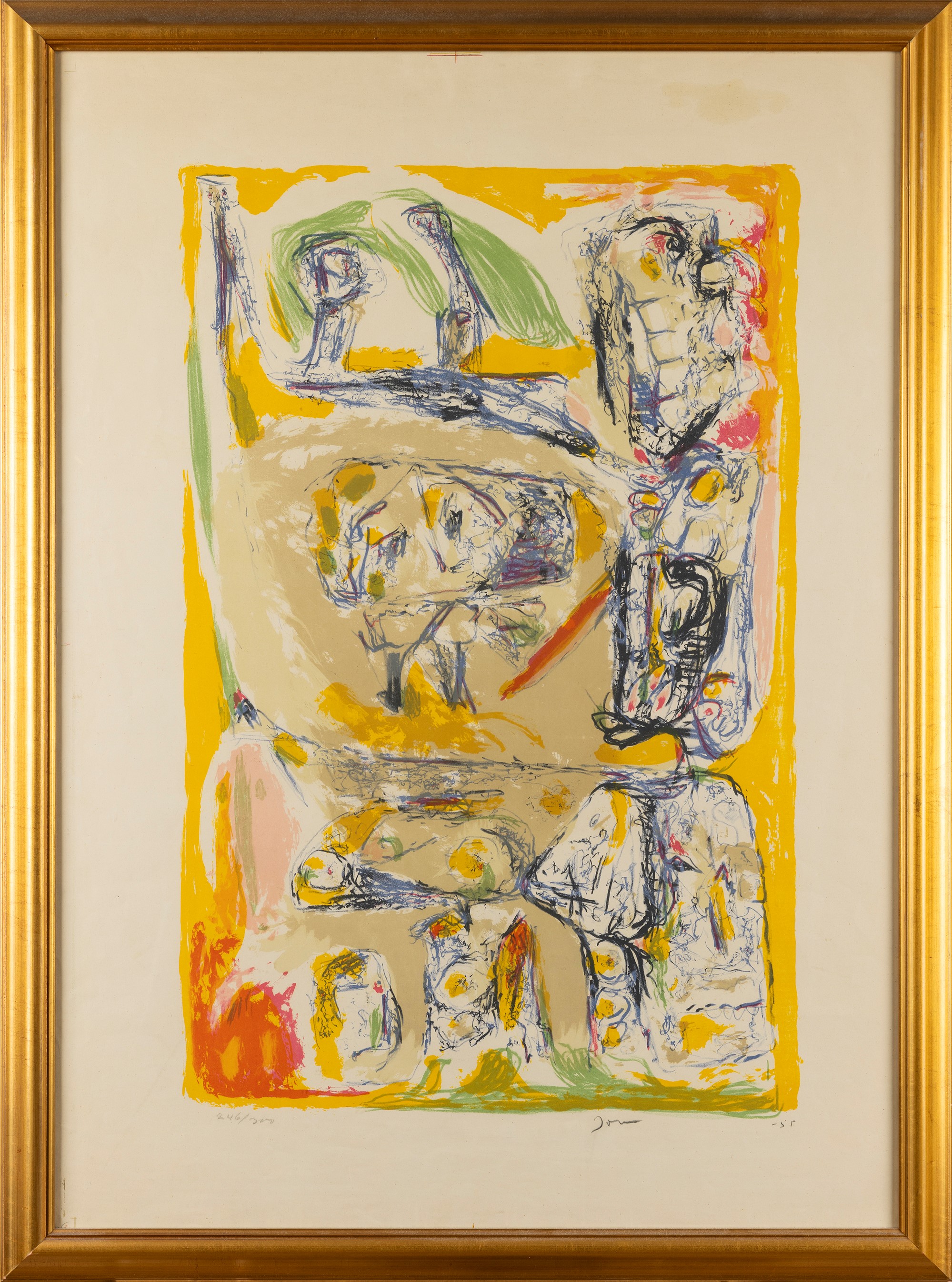 Asger Jorn - Foret Demivierge