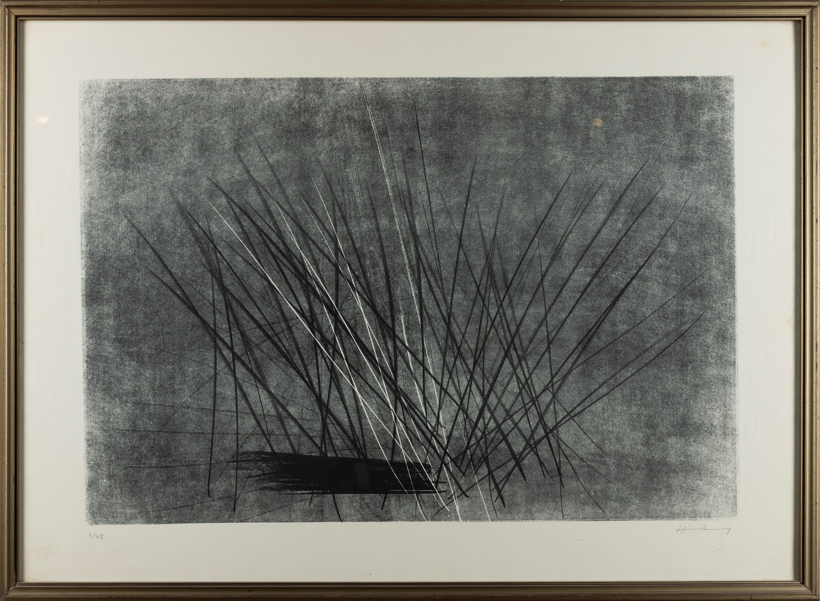 Hans Hartung - Senza Titolo