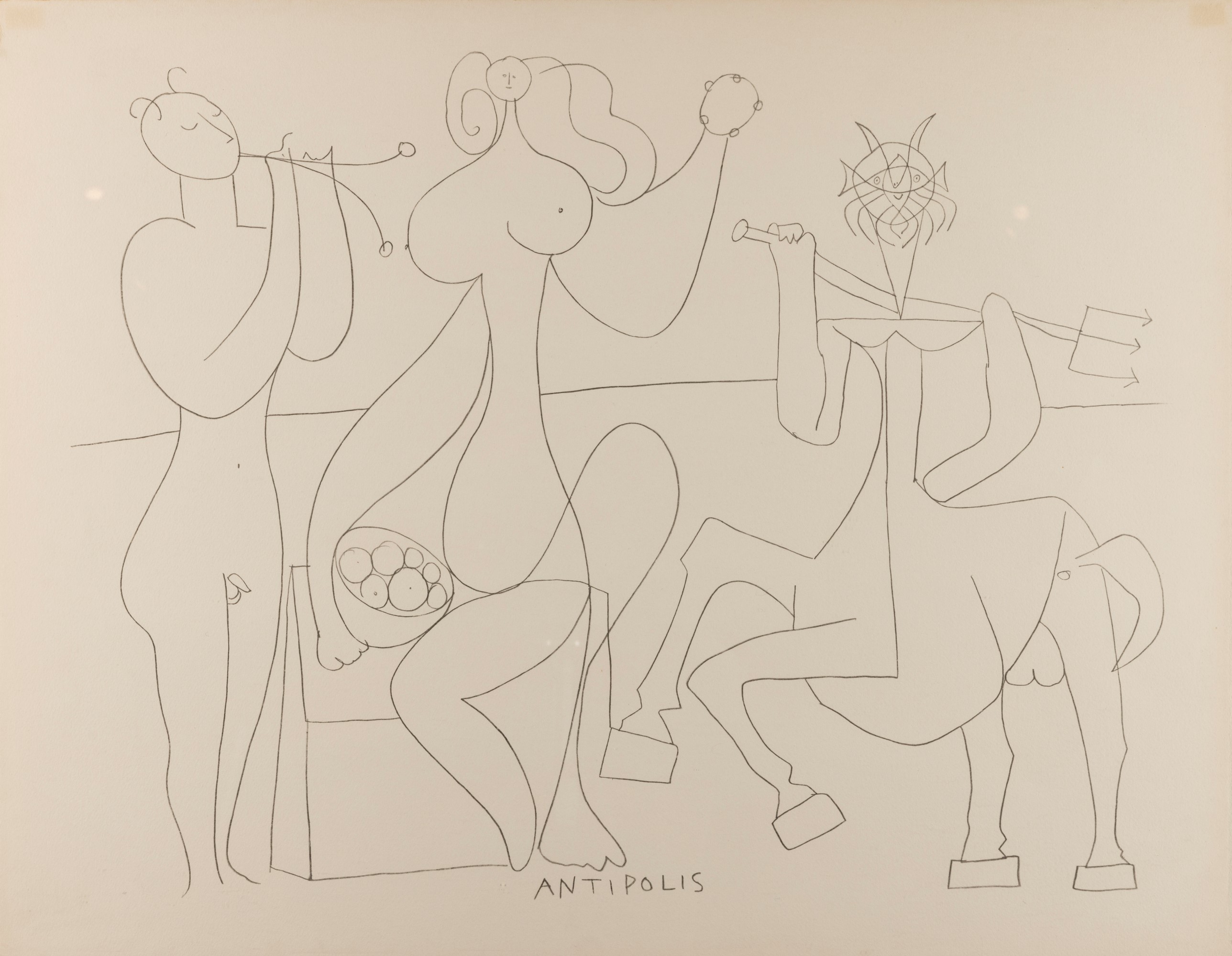 Pablo Picasso - Mes Dessins D'antibes