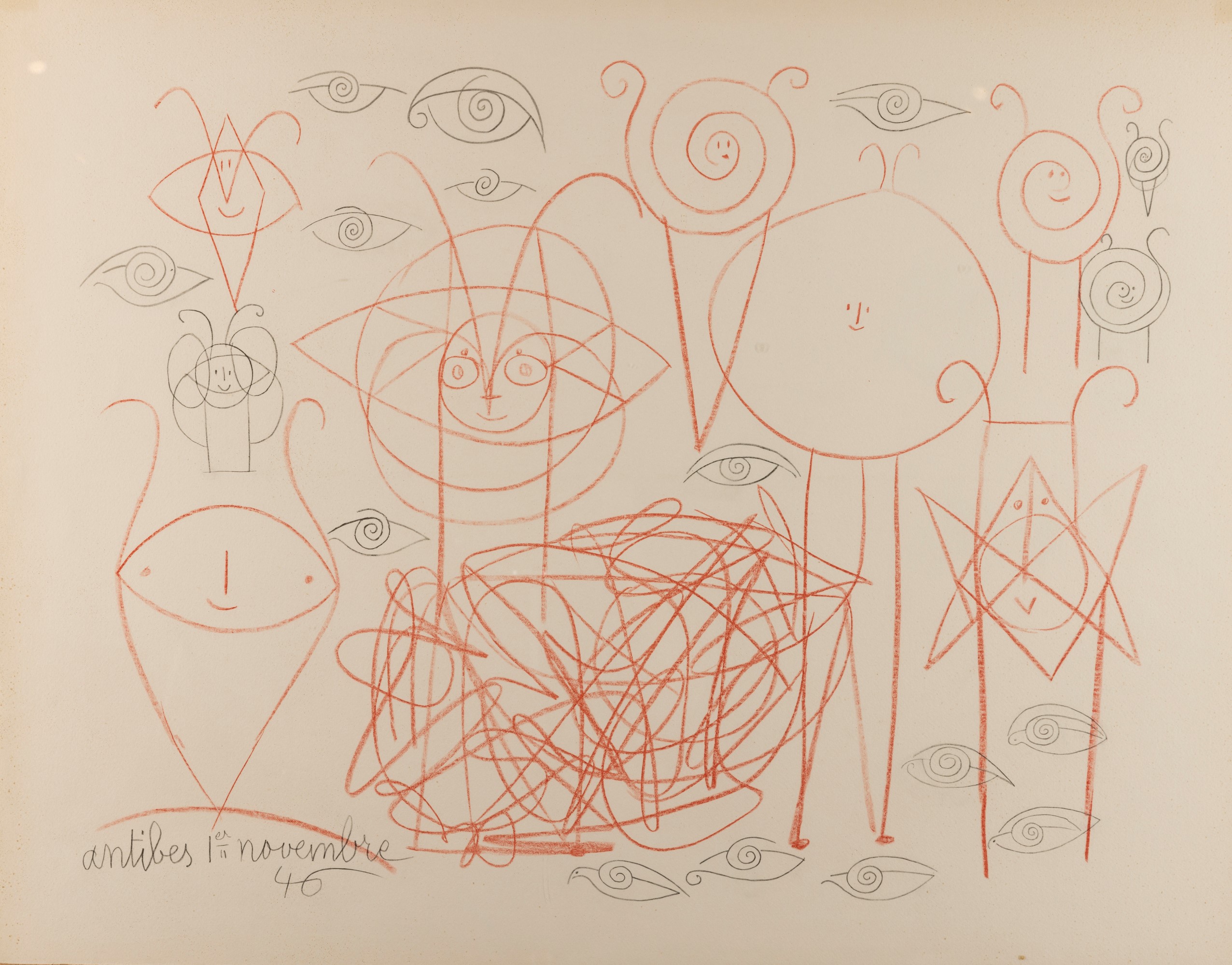 Pablo Picasso - Mes Dessins D'antibes