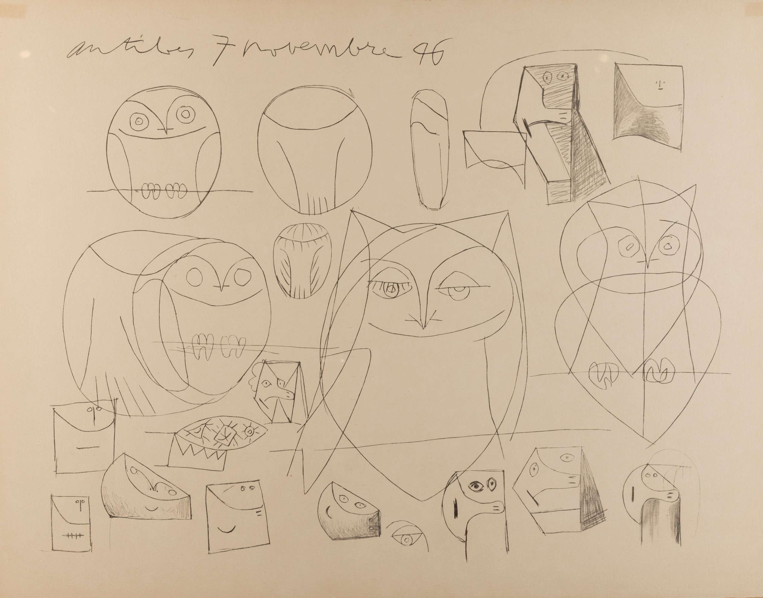 Pablo Picasso - Mes Dessins D'antibes