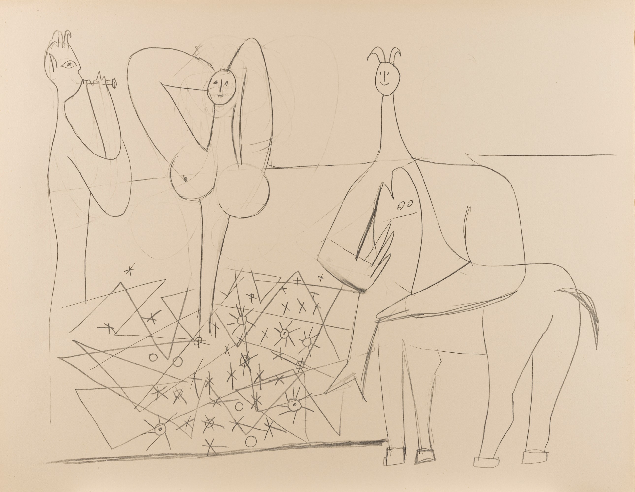 Pablo Picasso - Mes Dessins D'antibes
