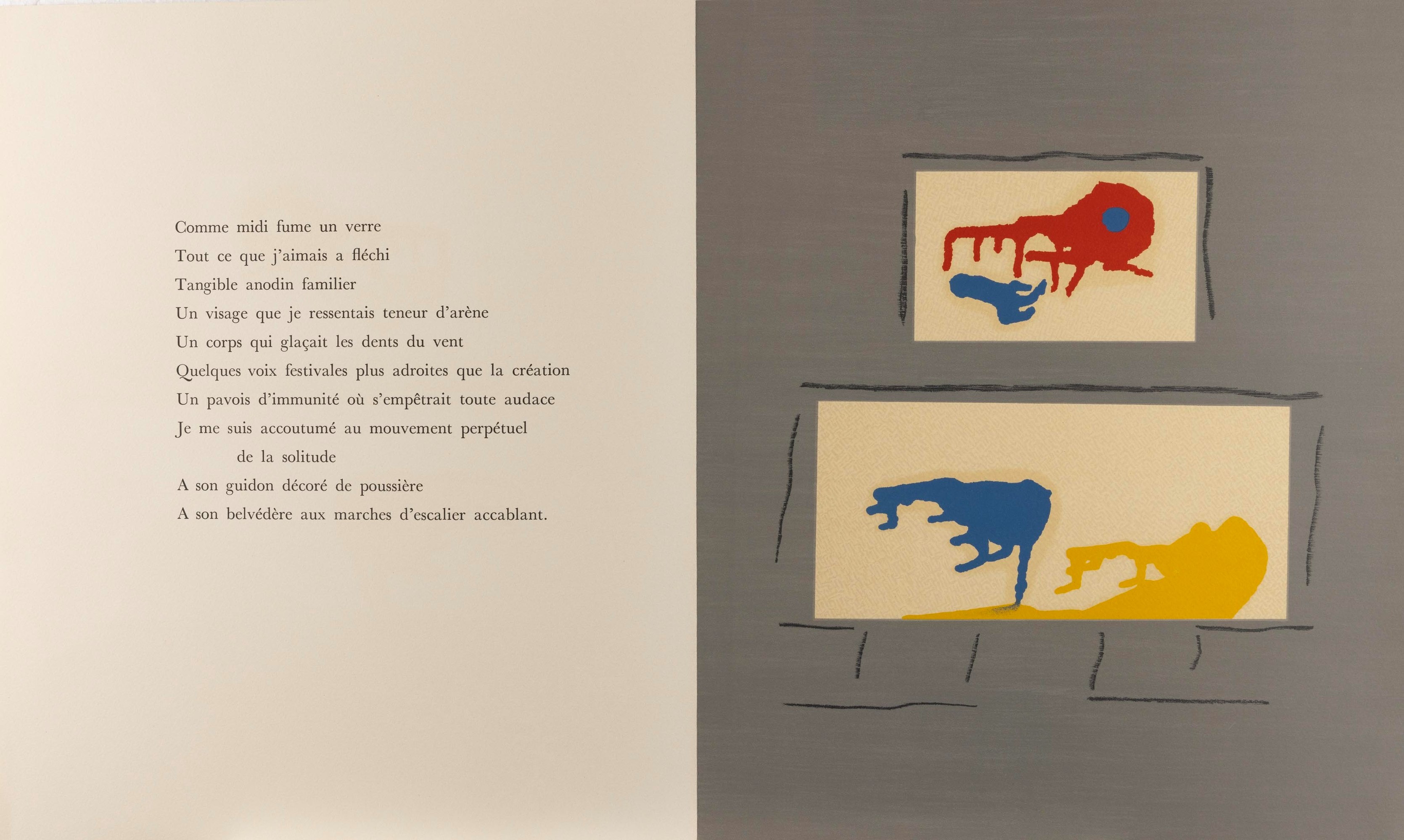 Max Ernst - Dent Prompte (litografia), 1969