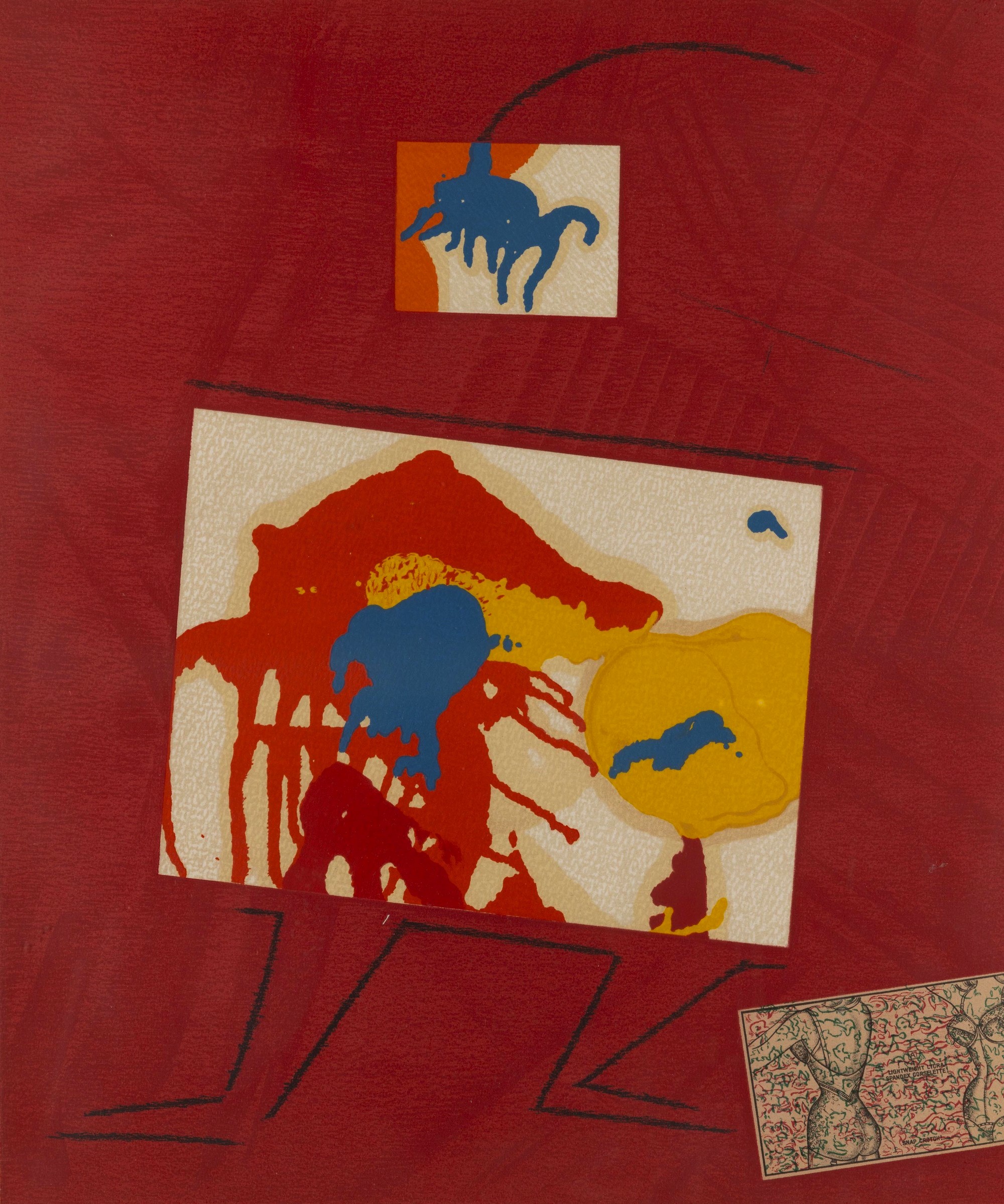 Max Ernst - Dent Prompte (litografia), 1969