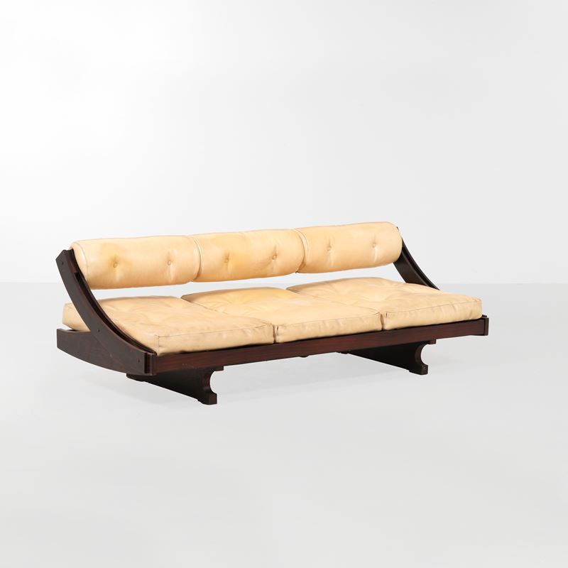 Gianni Songia : Divano reclinabile mod. 6S 195  - Auction Design - Cambi Casa d'Aste