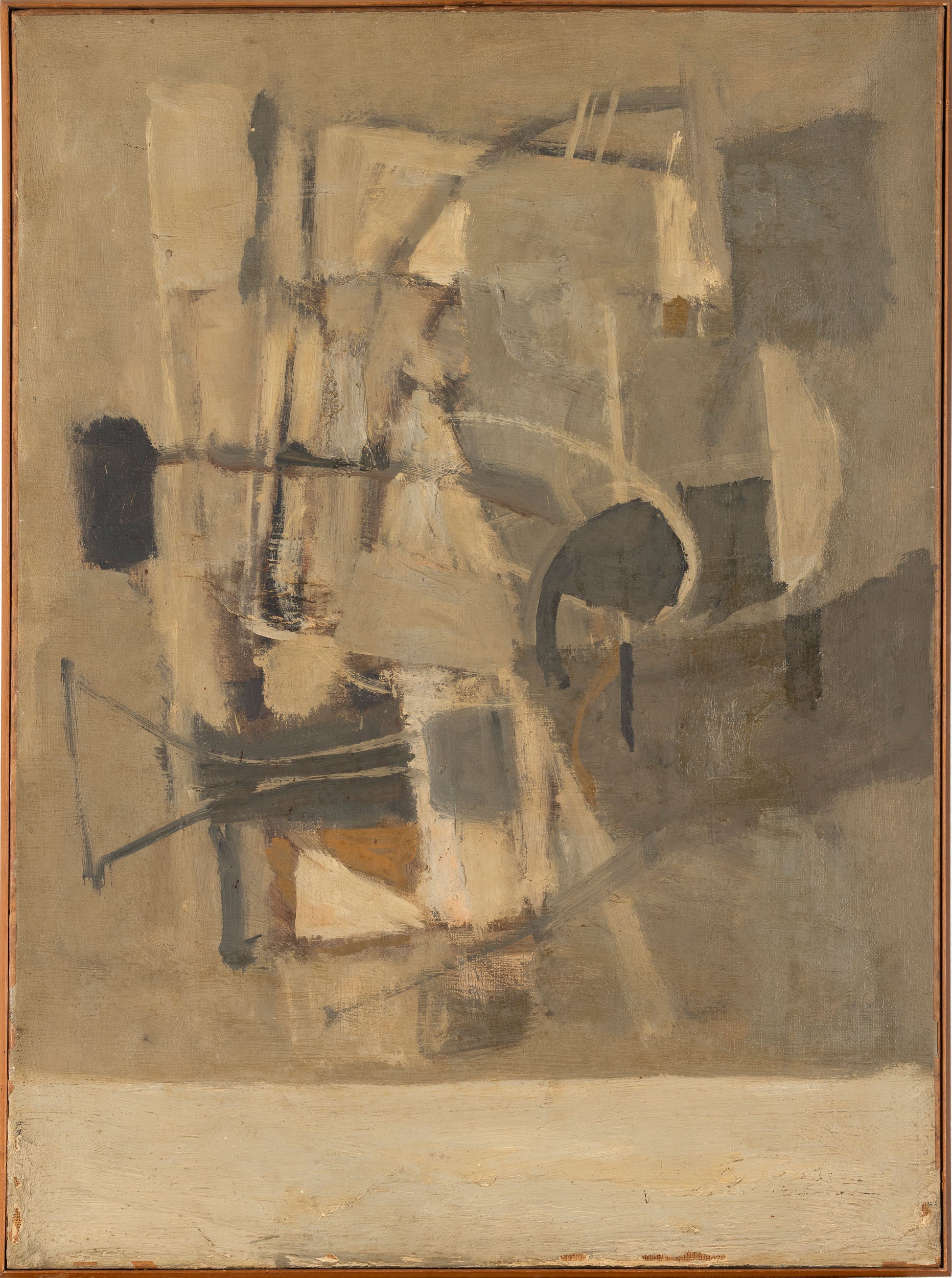Piero Sadun - Senza titolo (olio su tela)