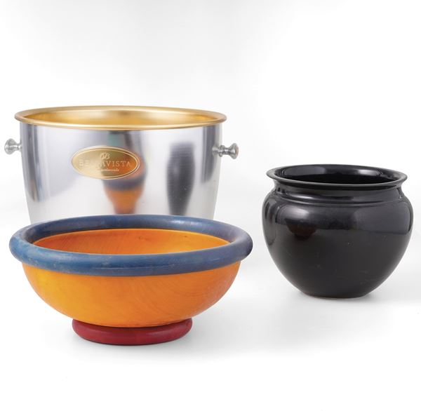 Vaso, centrotavola e rinfrescatoio