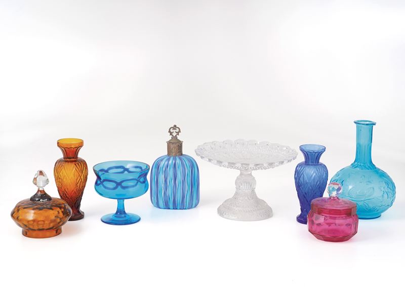 Lotto di oggetti in vetro  - Auction Antique - Cambi Casa d'Aste