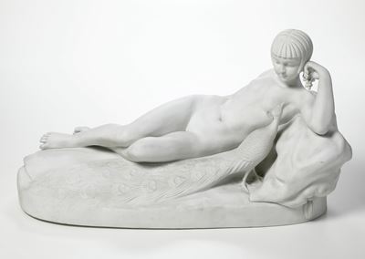 Scultura di Giunone.probabilmente Turingia, (manifattura di Volkstedt), 1930 Circa.