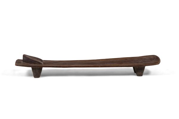 Lettiga africana in legno