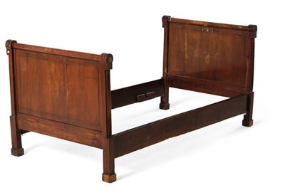 Letto Lastronato in Stile Impero