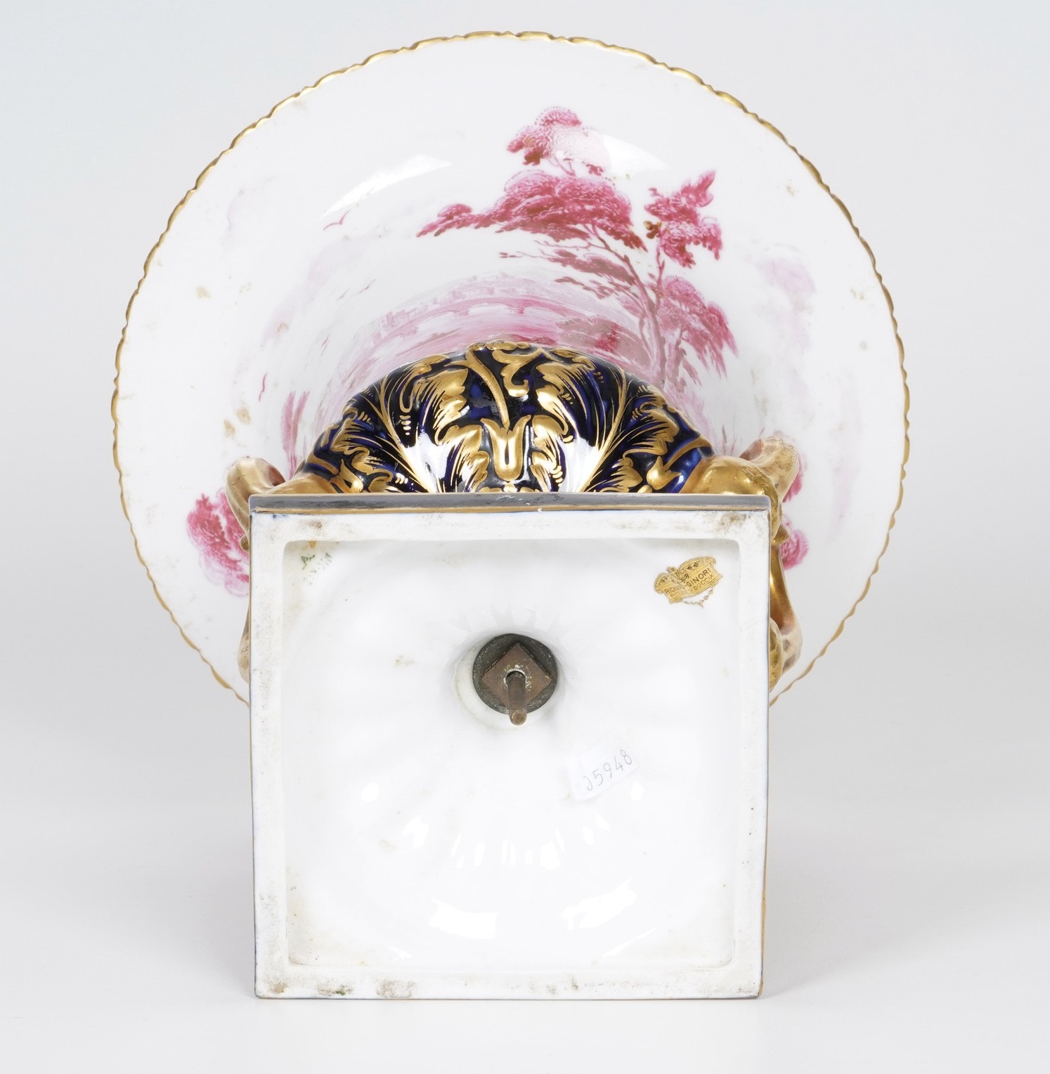 Vaso Medici.doccia, Manifattura Richard Ginori, Secondo Quarto del XX Secolo.