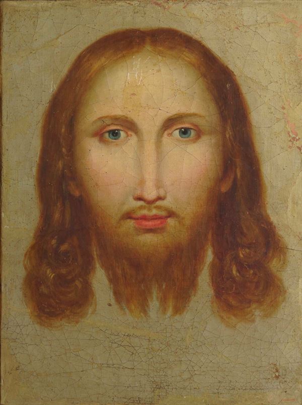 Scuola del XIX secolo Volto di Cristo