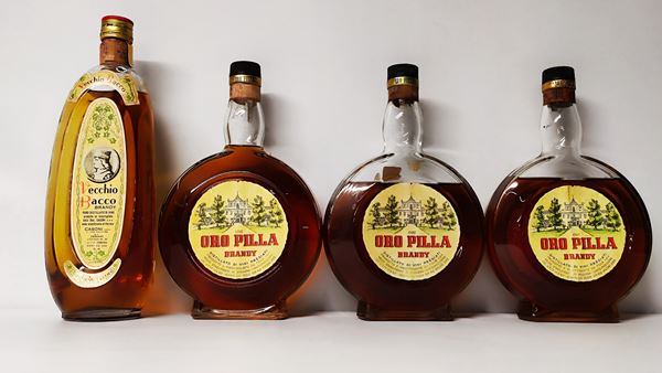 Vecchio Bacco, Oro Pilla, Brandy