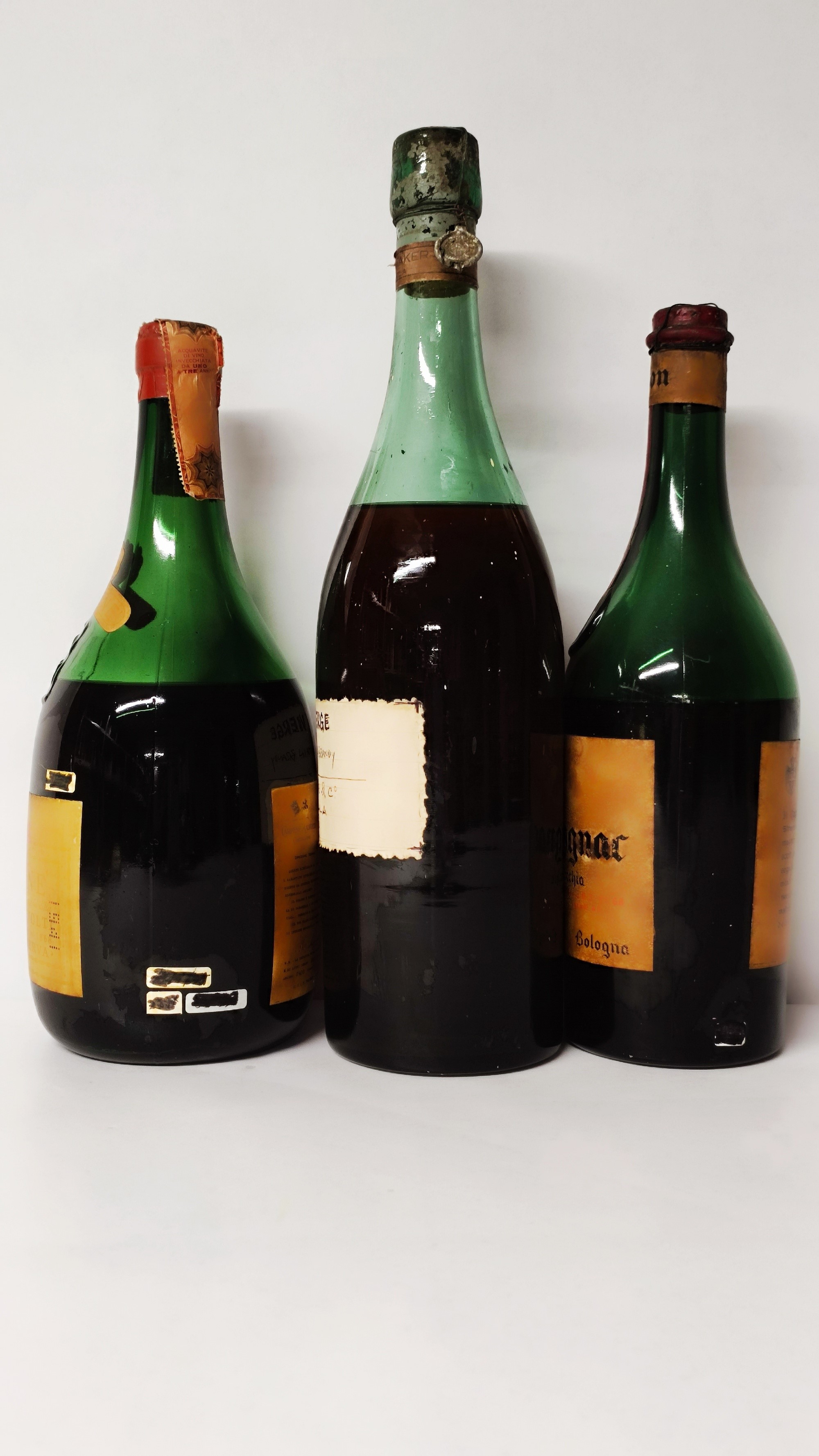 Carpenè, Vierge, Buton, Cognac
