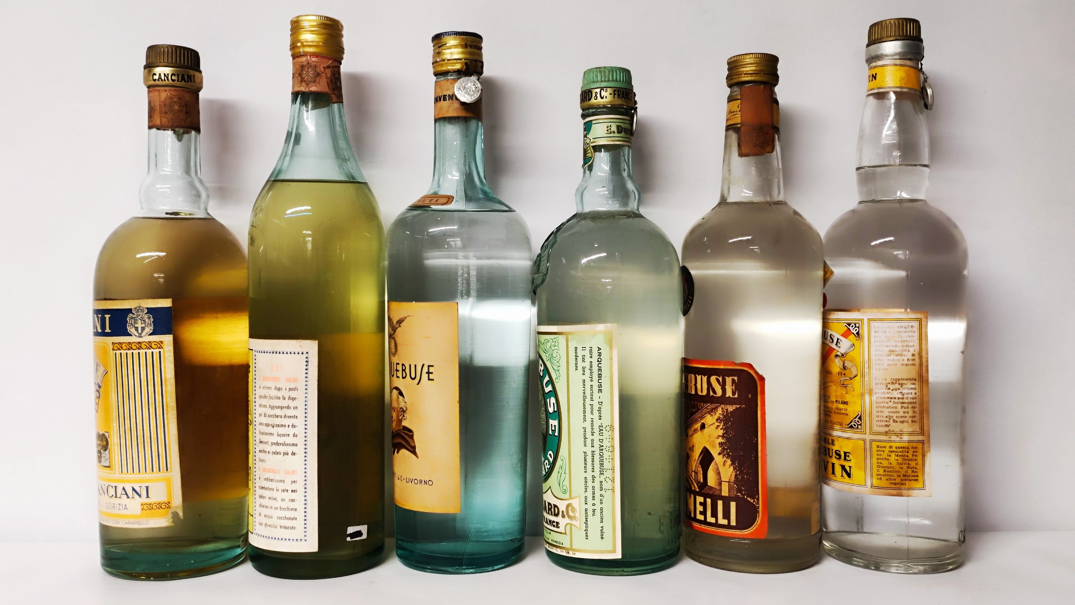 Collezione Arquebuse, Liquore