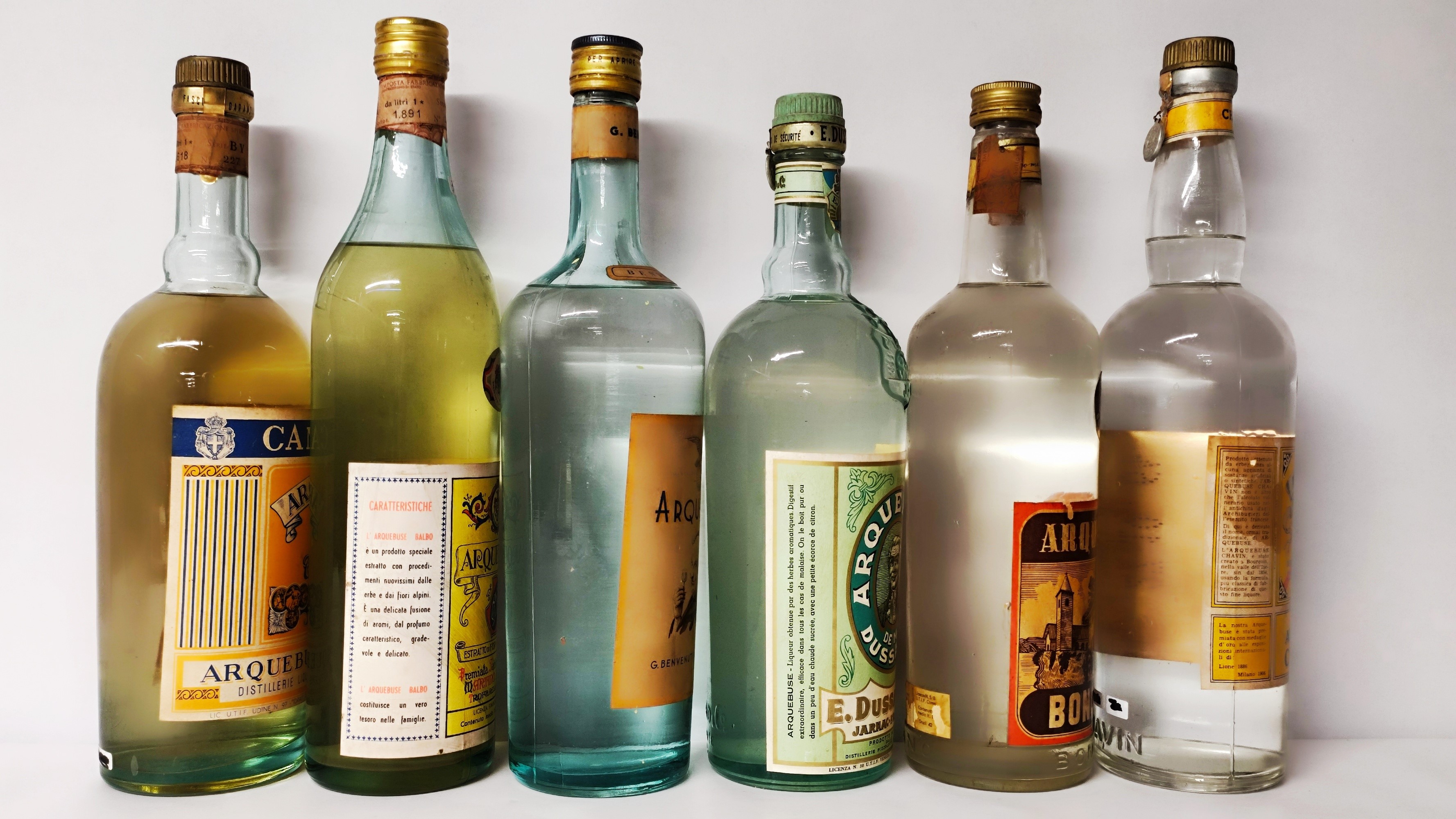 Collezione Arquebuse, Liquore