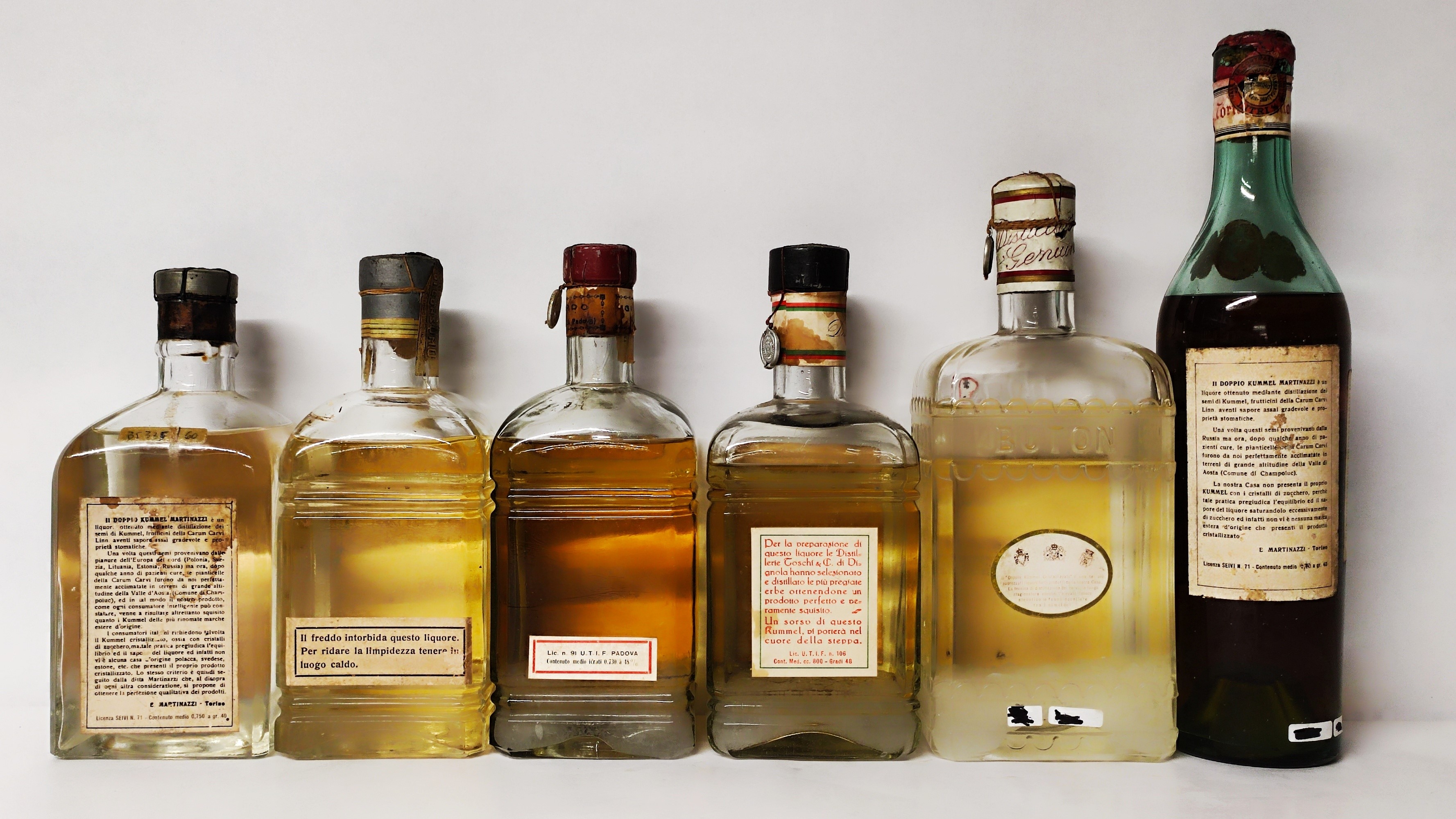 Collezione Doppio Kummel, Liquore