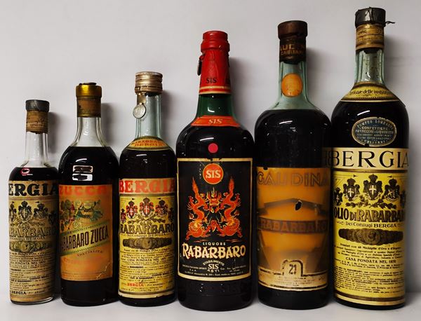 Bergia, Zucca, Gaudina, Liquore Rabarbaro