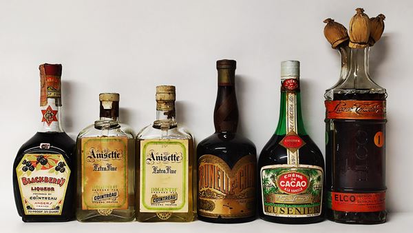 Cointreau, Cusenier, Chavin, Elco, Liquori