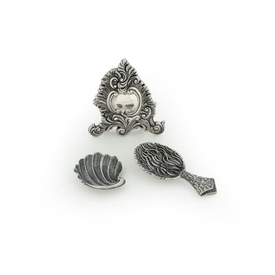 Tre Segnaposto. Maison Gianmaria Buccellati. Italia, XX-XXI Secolo. Argentiere Clementi, Bologna
