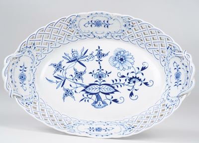 Cestino. Meissen, XX Secolo.