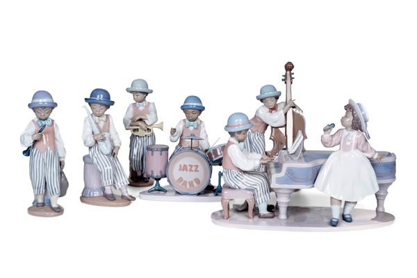 Black Legacy Jazz Band.  Spagna, Manifattura di Liadro, 1990 circa.