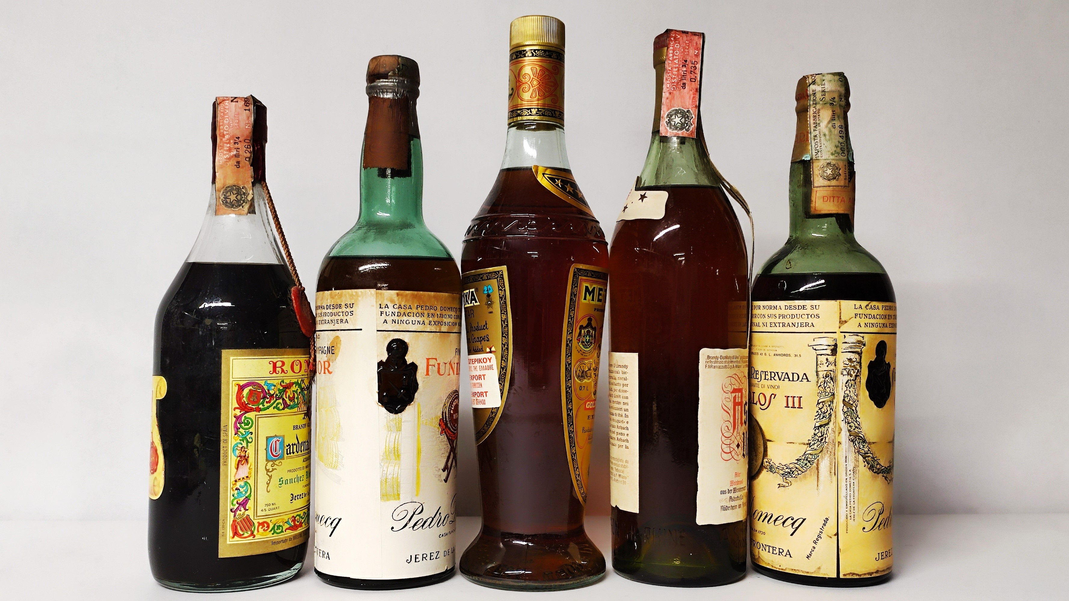 Romate, Fundador, Metaxa, Carlos, Asbach, Brandy