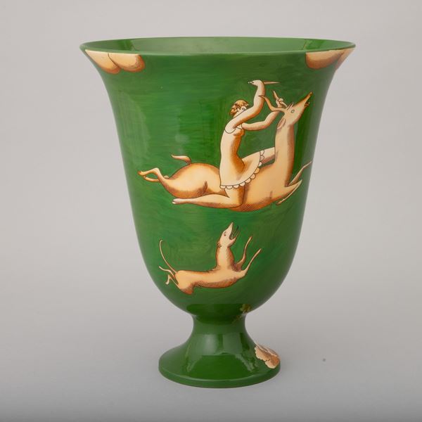 Richard Ginori, Sesto Fiorentino 1990 ca Amazzone serie La Venatoria