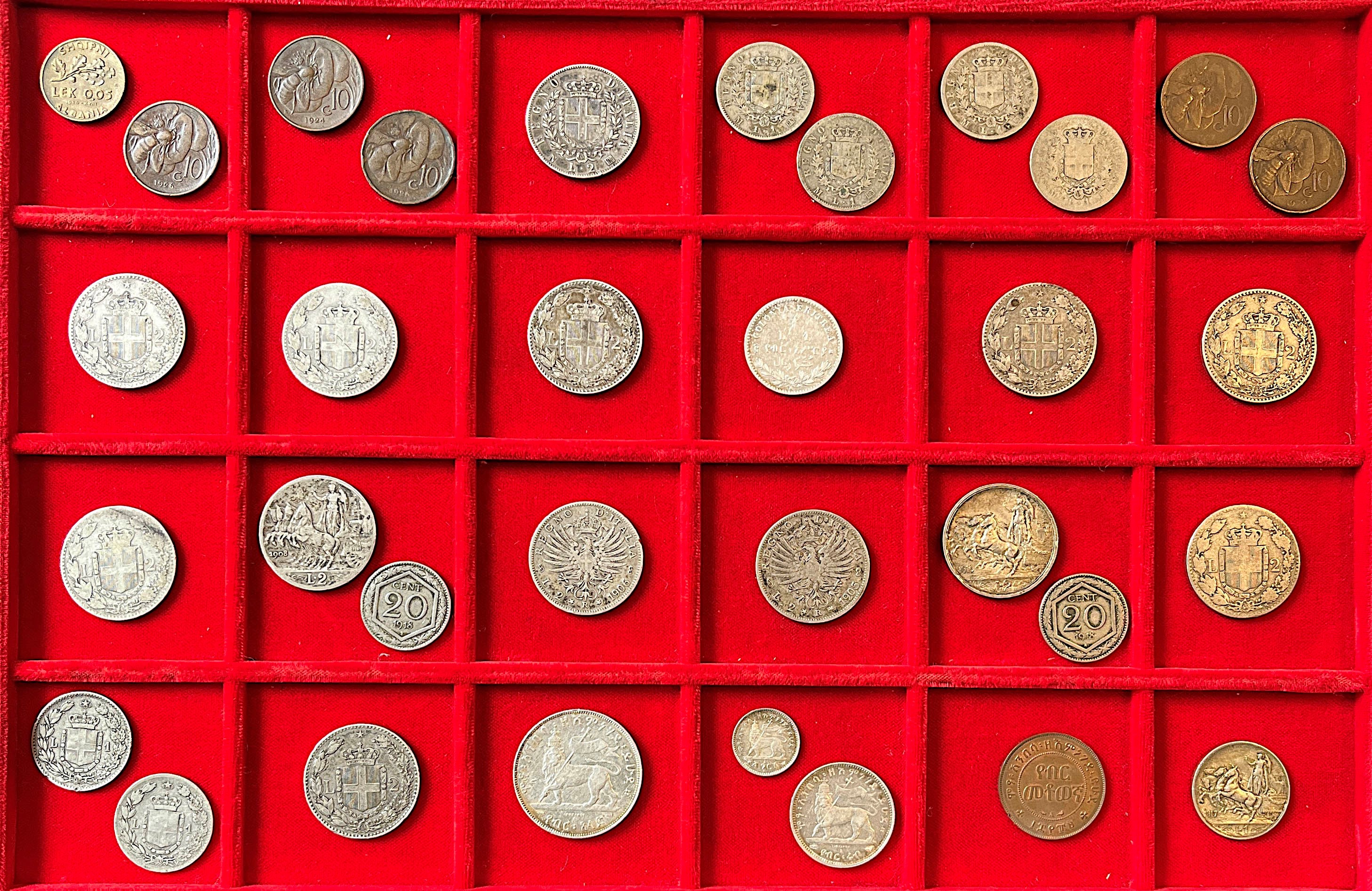 Regno D’italia. Lotto di 33 Monete.