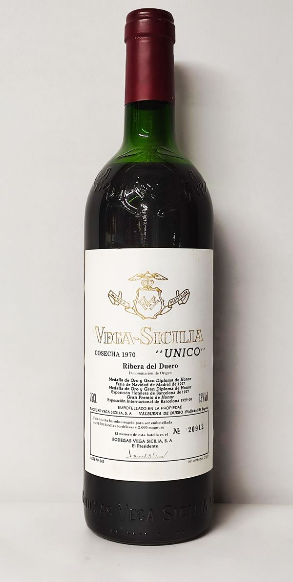 Vega Sicilia Unico, 1970