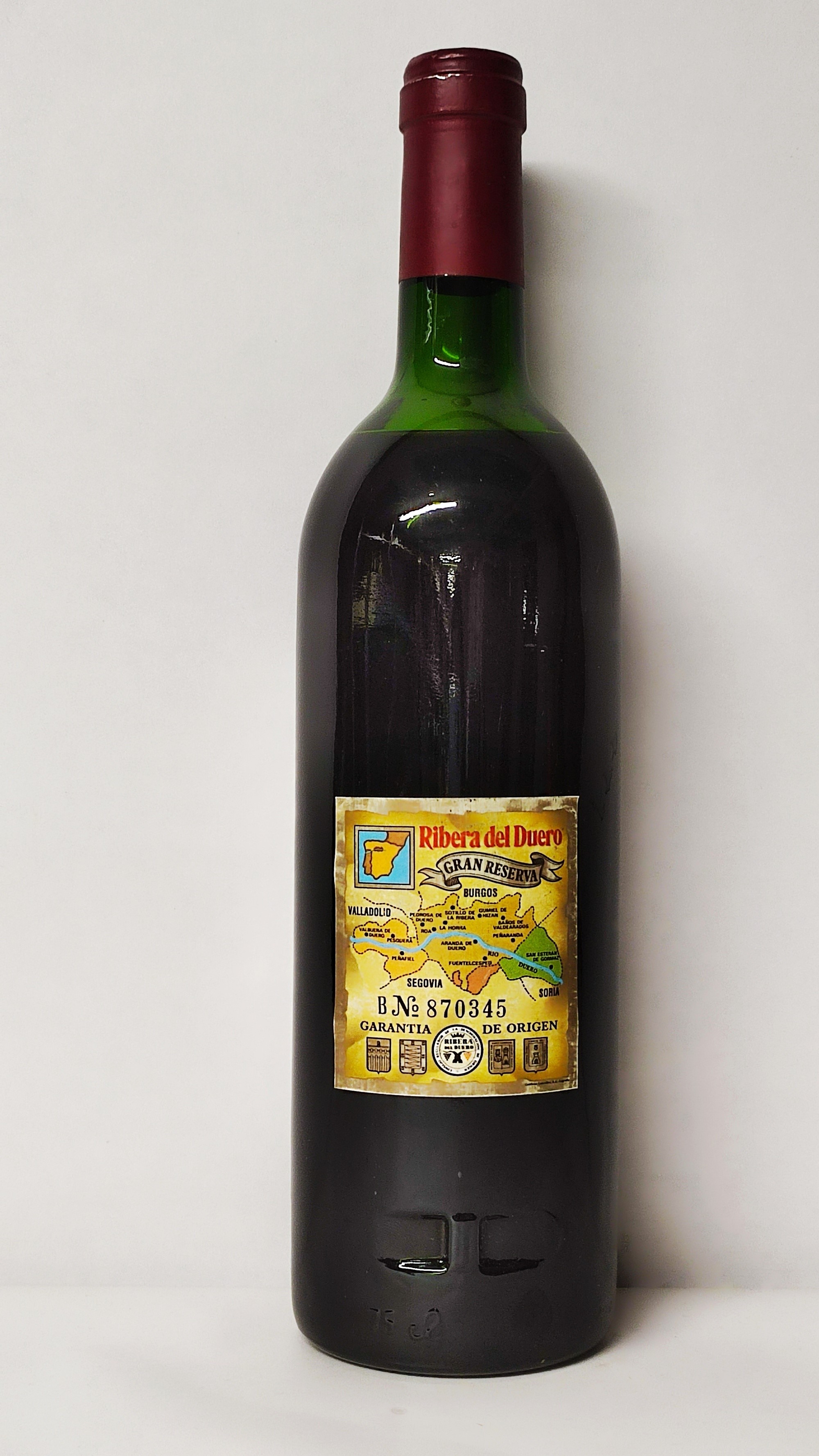 Vega Sicilia Unico, 1970