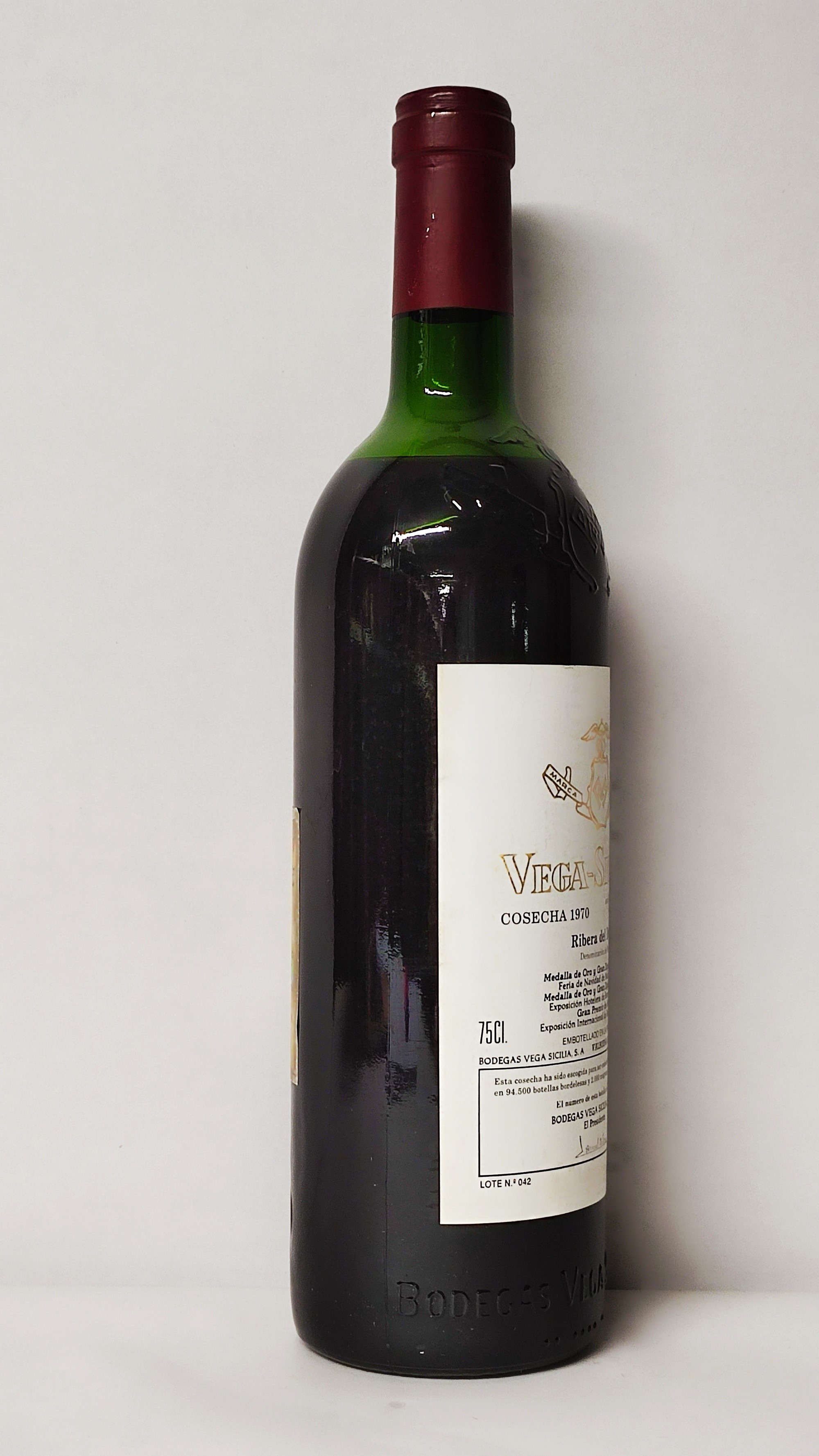 Vega Sicilia Unico, 1970