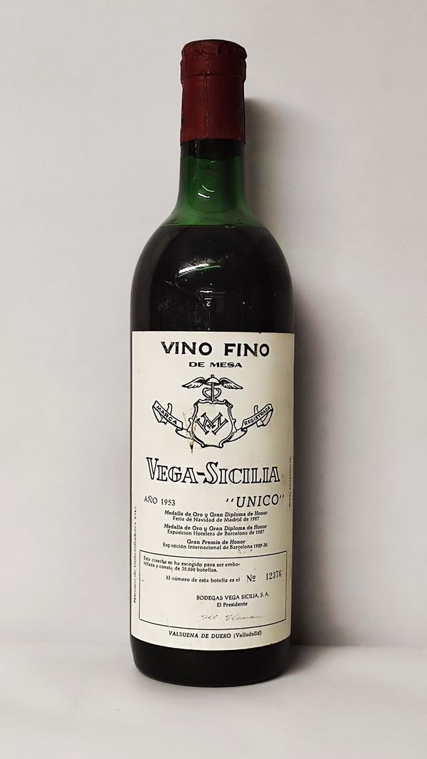 Vega Sicilia Unico, 1953