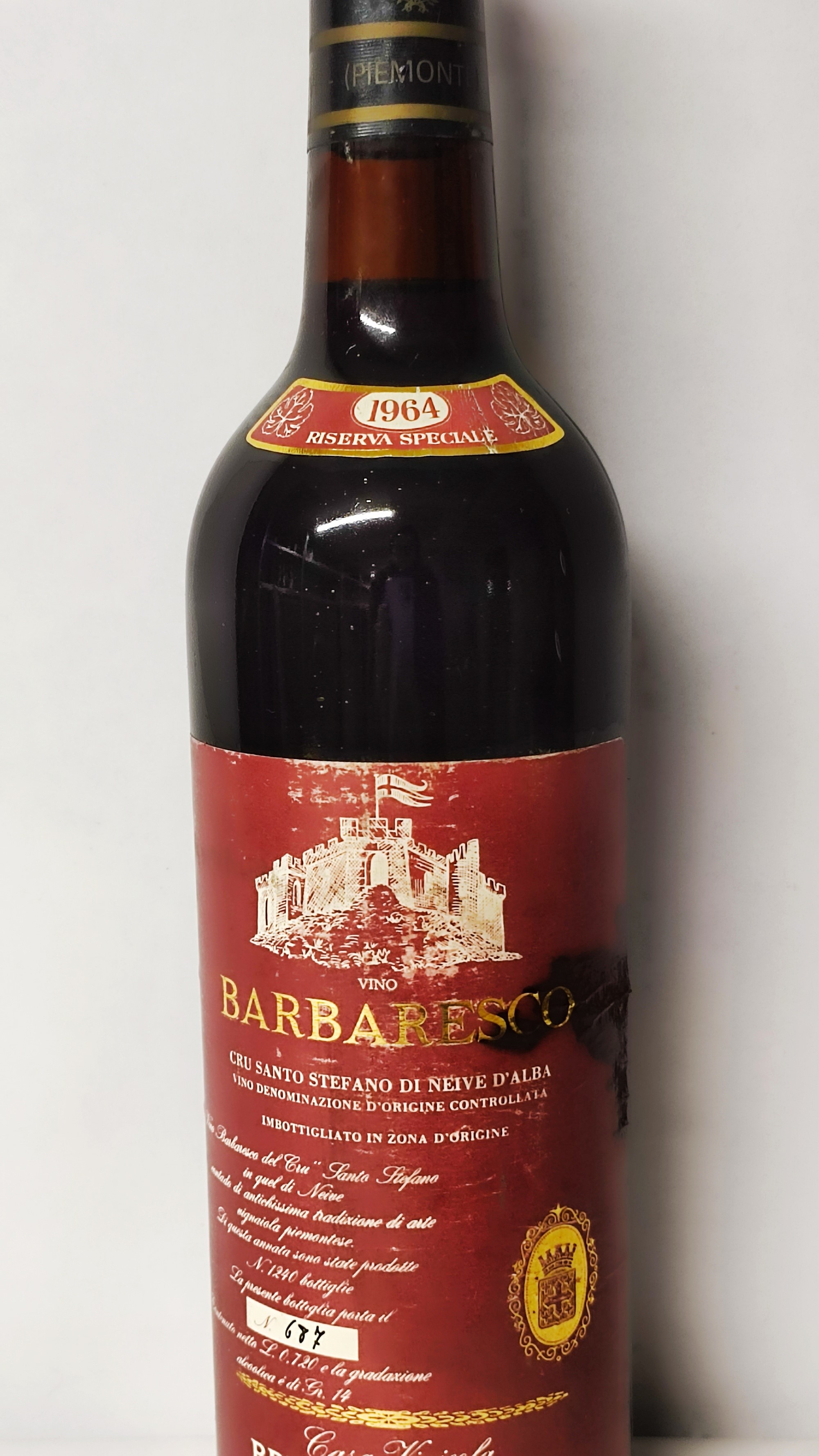 Bruno Giacosa Riserva S. Stefano, Barbaresco 1964