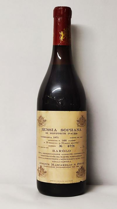 Giuseppe Mascarello Bussia Soprana, Barolo 1971