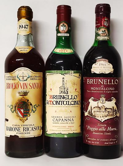 Lotto Misto Toscana, Brunello & Vin Santo