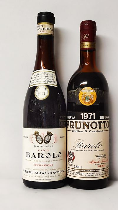 Aldo Conterno, Prunotto, Barolo Riserva 1971