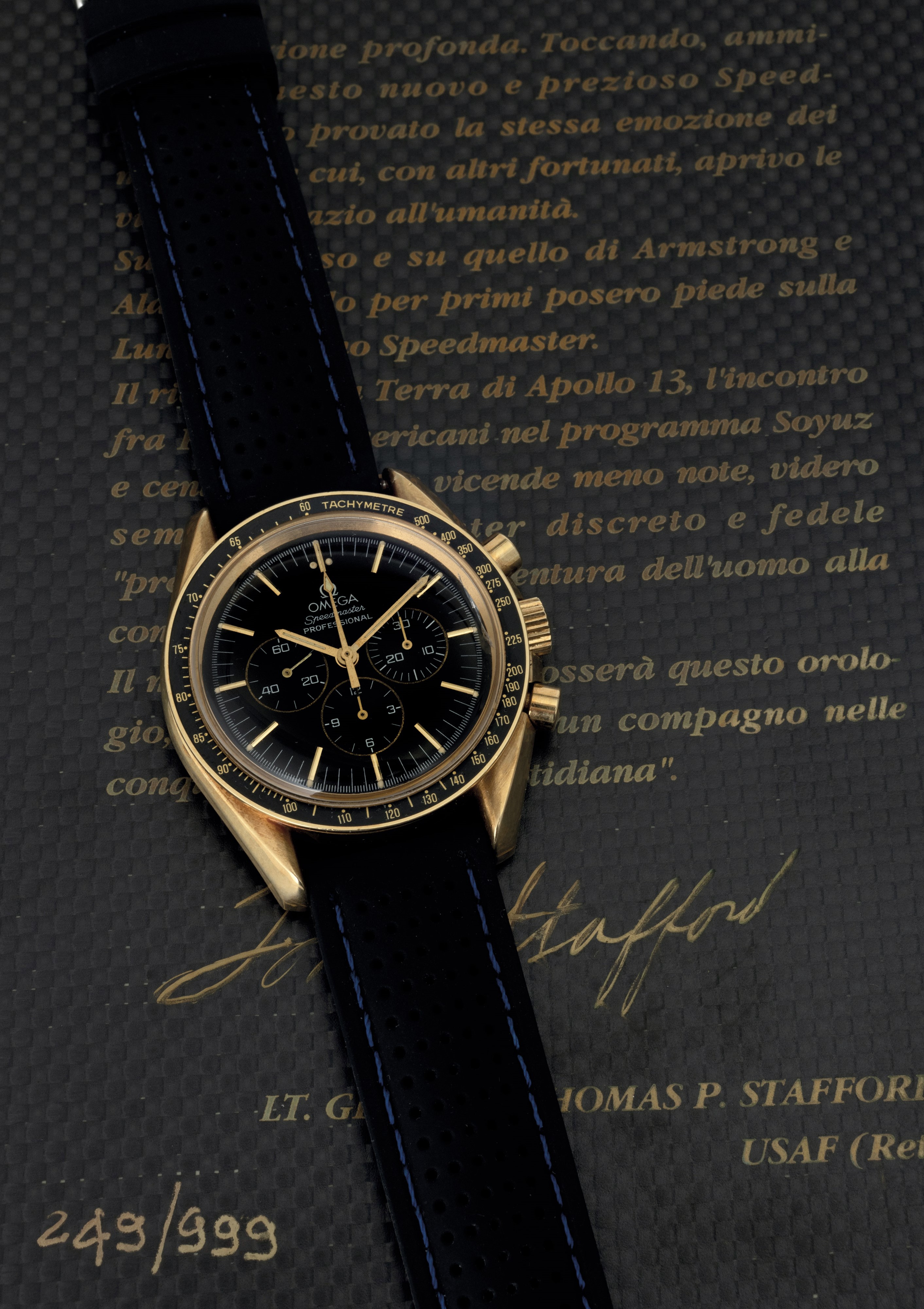 Omega - Speedmaster Jubilee Ref 145.0052 Edizione Limitata del 1992 per Commemorare il 50° Annive...