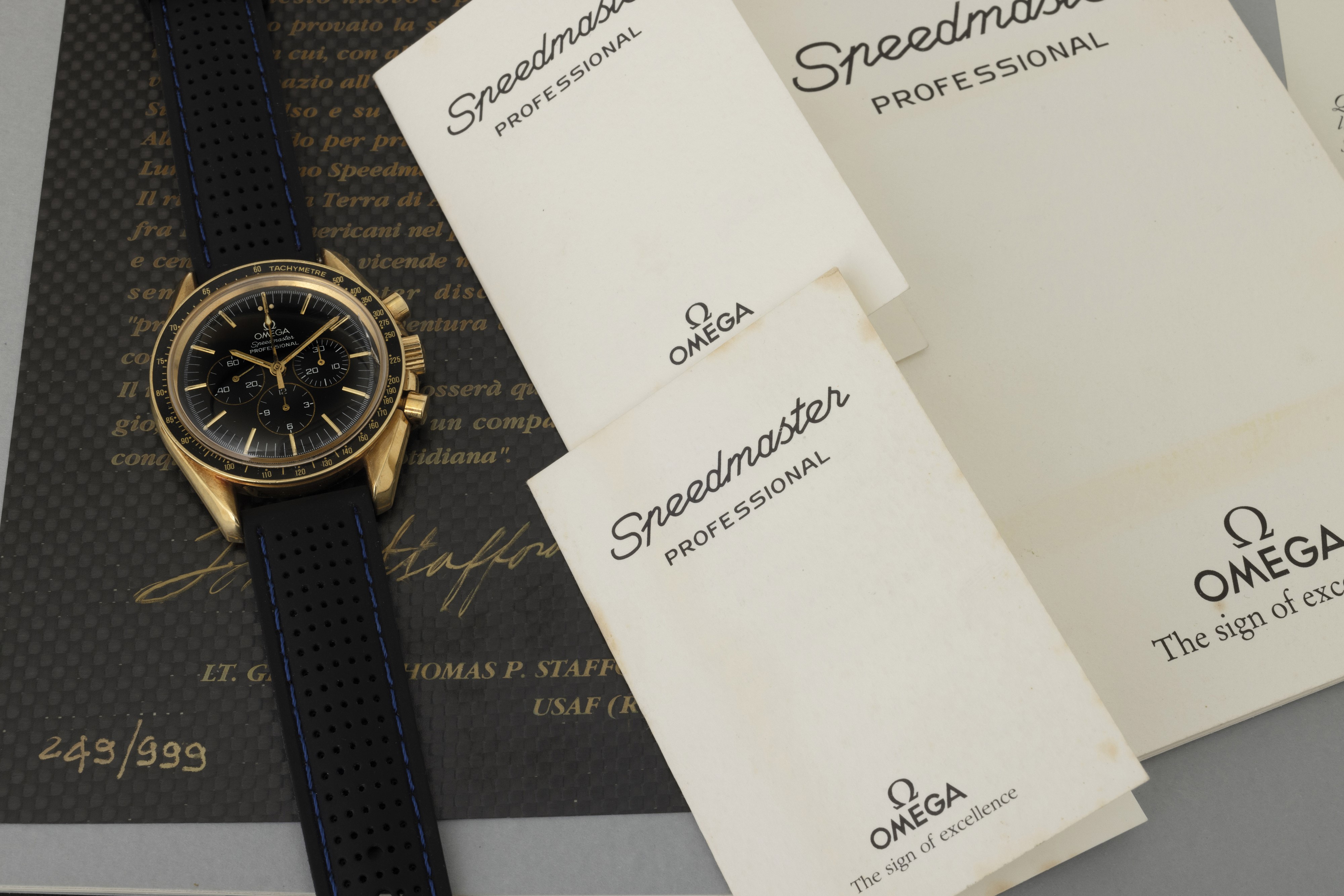Omega - Speedmaster Jubilee Ref 145.0052 Edizione Limitata del 1992 per Commemorare il 50° Annive...
