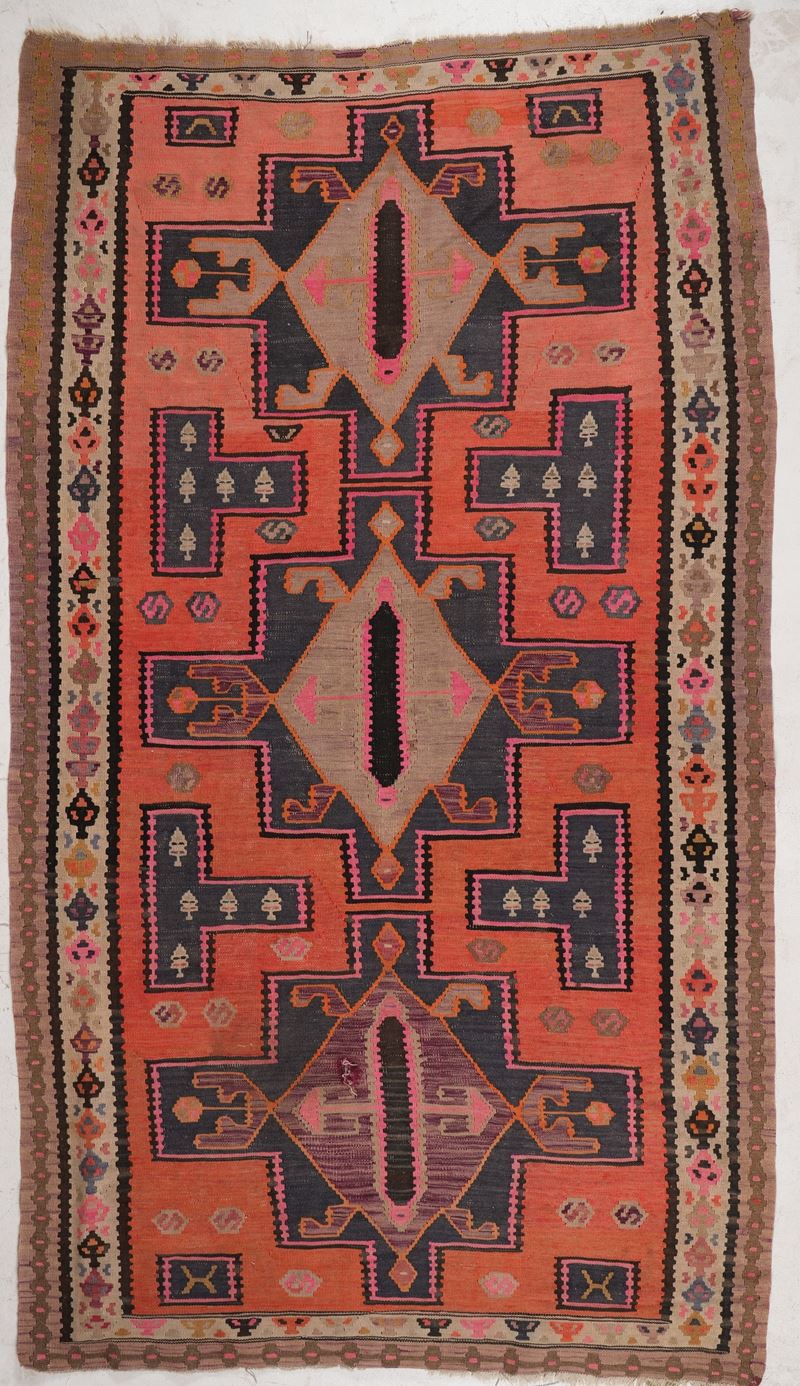 Kilm Persia, inizio XX secolo  - Auction Carpets - Cambi Casa d'Aste